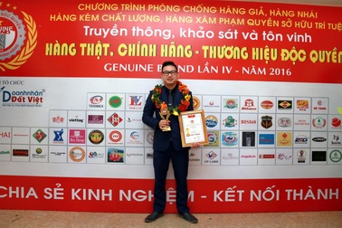 Tôn vinh người lãnh đạo hãng trang sức hàng đầu Việt Nam