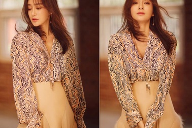 Vẻ đẹp mong manh tựa sương khói của mỹ nhân Tần Lam