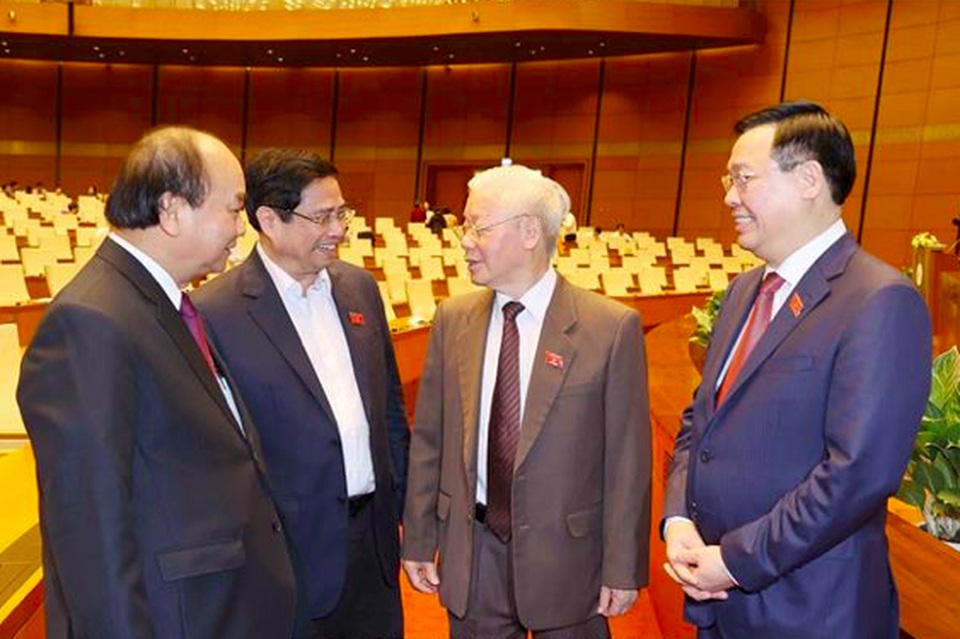 Quốc hội miễn nhiệm Chủ tịch nước đối với ông Nguyễn Phú Trọng - 1 Quốc hội miễn nhiệm Chủ tịch nước đối với ông Nguyễn Phú Trọng - 1