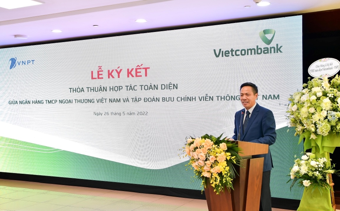Vietcombank và VNPT ký kết thỏa thuận hợp tác toàn diện - 2 Vietcombank và VNPT ký kết thỏa thuận hợp tác toàn diện - 2