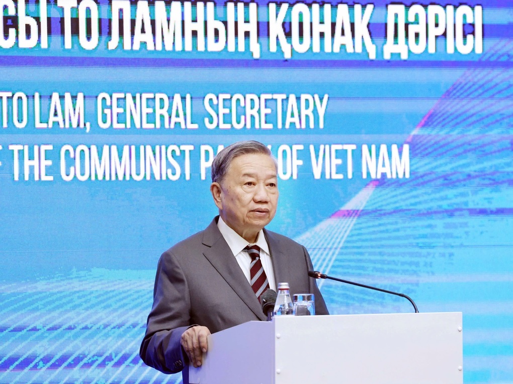 Phát biểu của Tổng Bí thư Tô Lâm tại Học viện hành chính công Kazakhstan - 1 Phát biểu của Tổng Bí thư Tô Lâm tại Học viện hành chính công Kazakhstan - 1