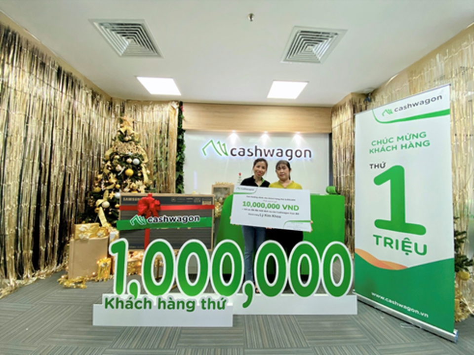 Cashwagon Việt Nam chào đón khách hàng thứ 1.000.000 - 2 Cashwagon Việt Nam chào đón khách hàng thứ 1.000.000 - 2