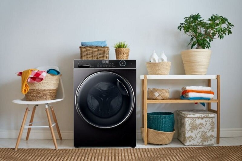 Khám phá máy giặt Aqua AW10-B4959U1K(B) cửa ngang chỉ 6.3 triệu đồng, bảo hành trọn đời
