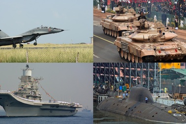 Kho vũ khí đồ sộ mua của Nga trong quân đội Ấn Độ