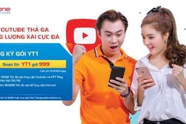 Tổng hợp các gói 3G/4G đặc biệt truy cập Youtube của MobiFone