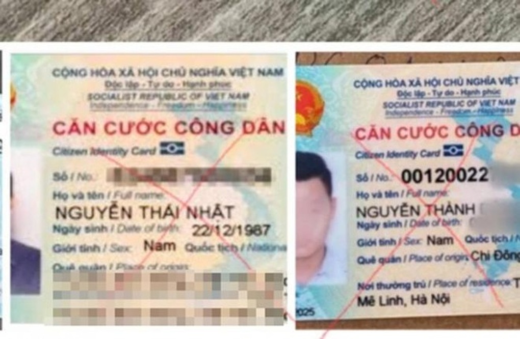 Cảnh báo trò dùng căn cước công dân giả mở tài khoản ngân hàng - 1 Cảnh báo trò dùng căn cước công dân giả mở tài khoản ngân hàng - 1