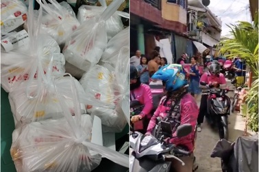 Cô bé 7 tuổi bật khóc vì lỡ đặt... 42 đơn giao đồ ăn