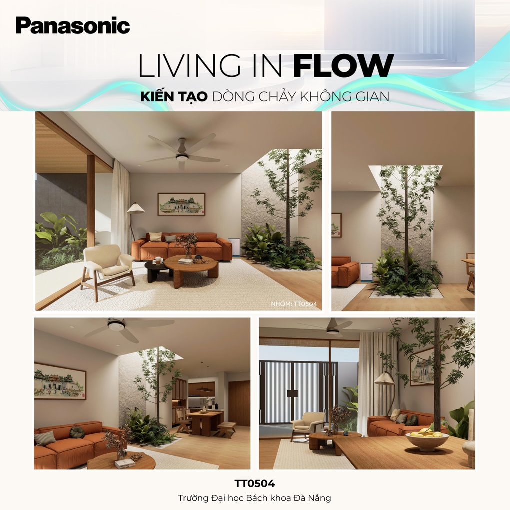 Các tác phẩm xuất sắc tại Cuộc thi thiết kế nội thất Panasonic “Living in Flow” - 5 Các tác phẩm xuất sắc tại Cuộc thi thiết kế nội thất Panasonic “Living in Flow” - 5