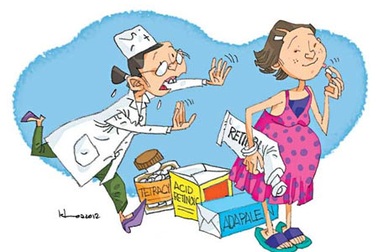 Sẩy thai vì thuốc trị... mụn