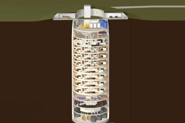 Bên trong hầm trú tận thế siêu sang của giới nhà giàu Mỹ