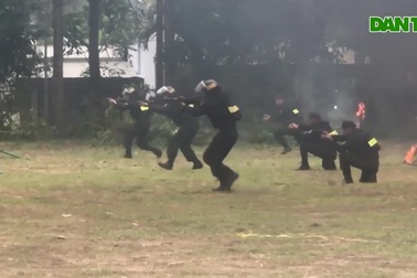 An ninh sân bay Long Thành diễn tập chống khủng bố