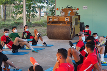 Phải tập trên sân còn ngổn ngang, đội tuyển Malaysia lên tiếng