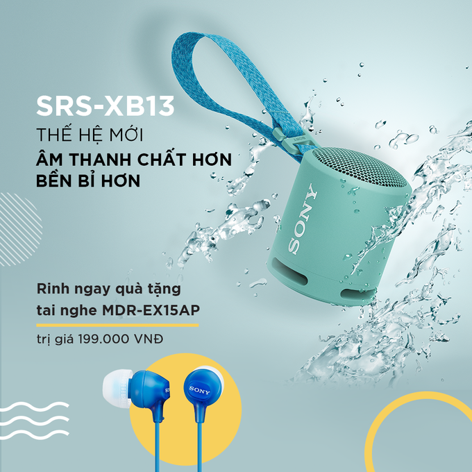 Sony ra mắt SRS-XB13 thế hệ mới – Loa không dây di động với âm thanh mạnh mẽ - Ảnh 5.