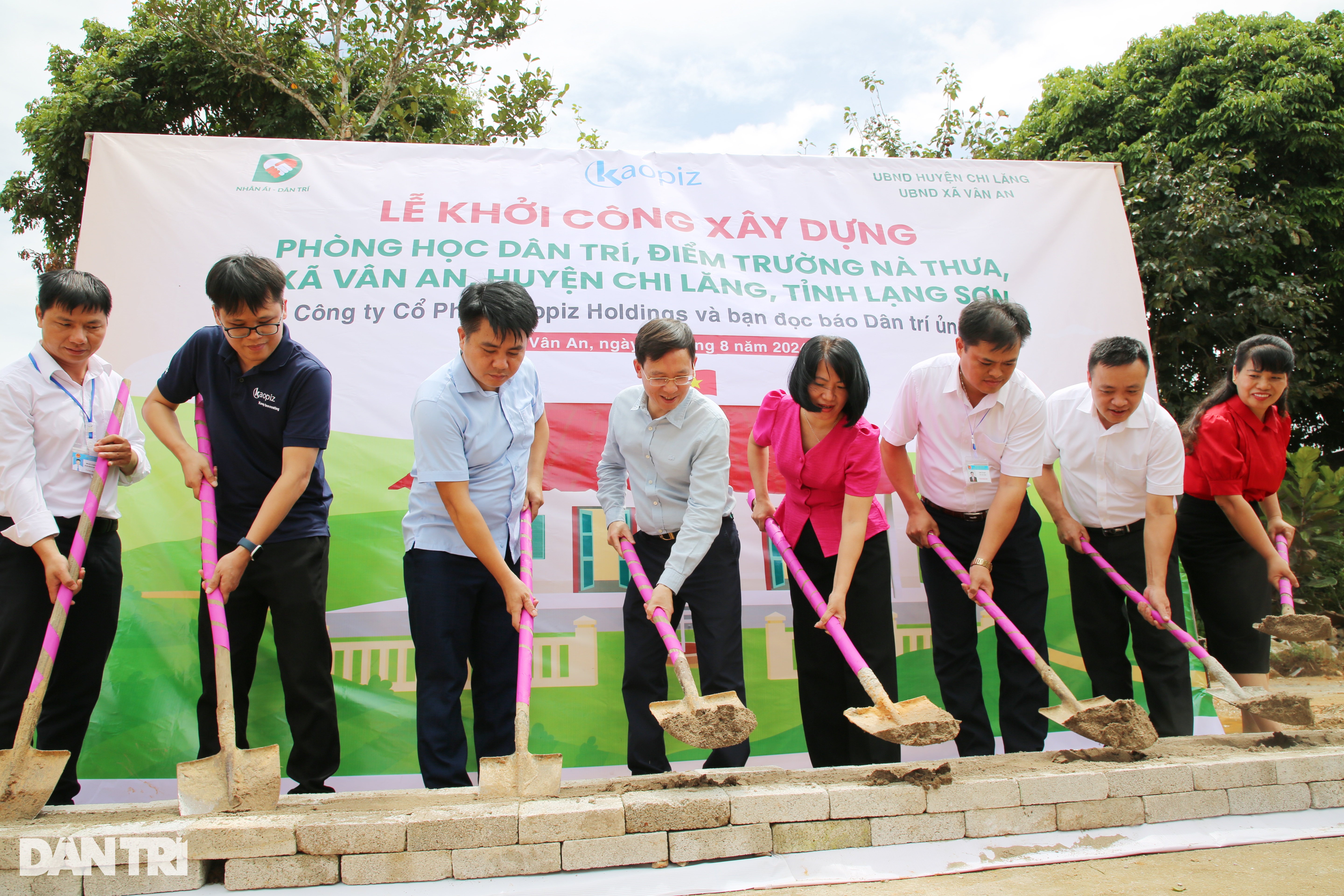 View - Khởi công phòng học Dân trí, xóa điểm học tạm cuối cùng ở huyện Chi Lăng | Báo Dân trí