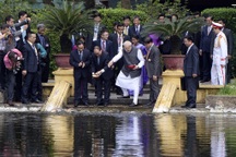 Một ngày làm việc bận rộn của Thủ tướng Ấn Độ tại Hà Nội