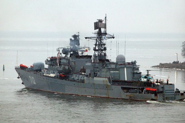 Nga điều thêm 3 tàu chiến tới gần Syria