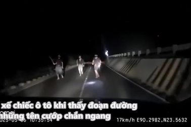 Tài xế phản ứng nhanh, thoát được vụ dàn cảnh cướp xe trong đêm tối