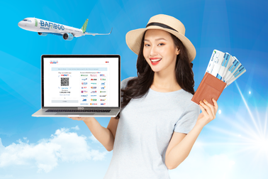 Mua vé BamBoo Airways thanh toán nhanh gọn qua mã VNPAY – QR