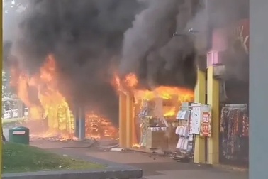 Cháy lớn ở Singapore, 8 người nhập viện