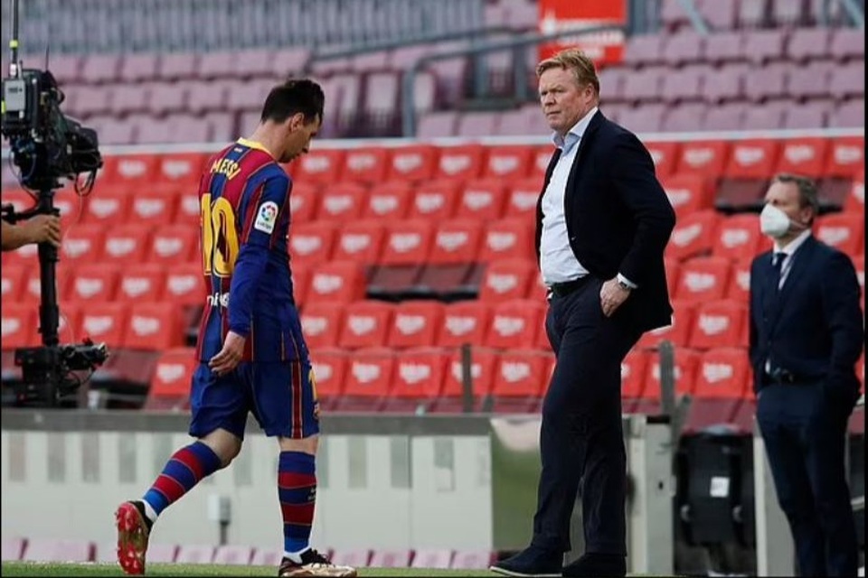 Barcelona tan mộng vô địch La Liga, HLV Koeman vẫn ca ngợi Messi - 2 Barcelona tan mộng vô địch La Liga, HLV Koeman vẫn ca ngợi Messi - 2