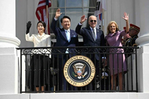 Ông Biden mở quốc yến chiêu đãi Tổng thống Hàn Quốc