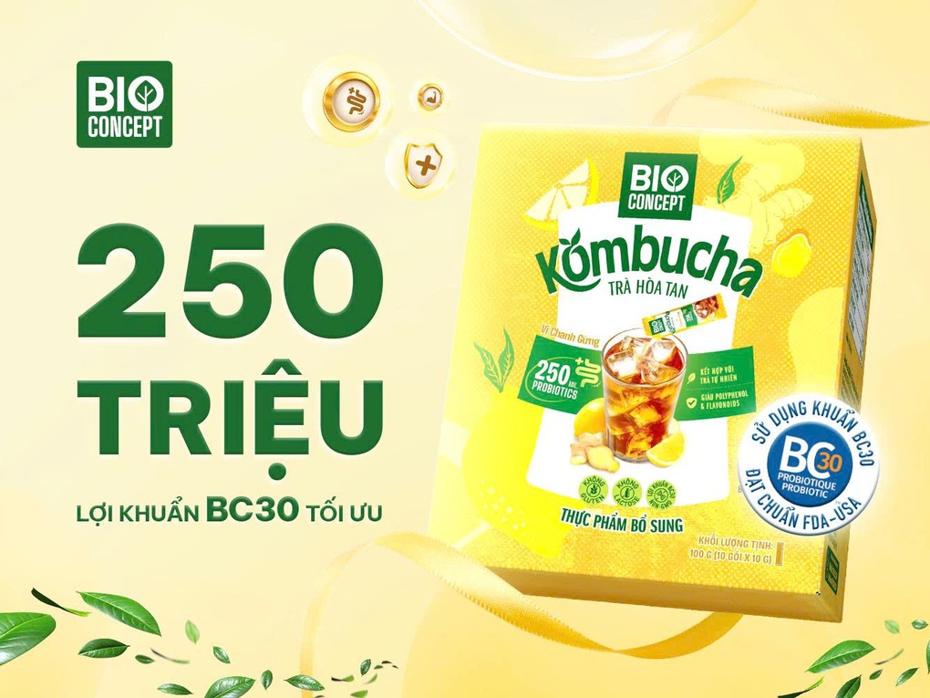 Bio Concept Kombucha - Kombucha mới với chất lượng và khác biệt từ nghiên cứu quốc tế - 2 Bio Concept Kombucha - Kombucha mới với chất lượng và khác biệt từ nghiên cứu quốc tế - 2