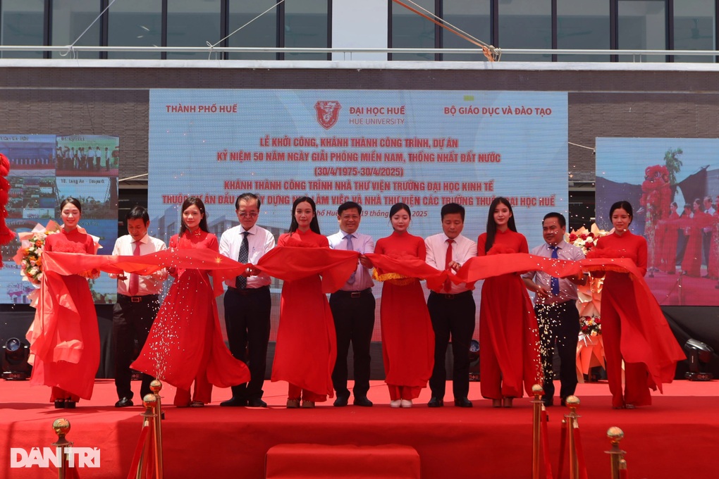 Thư viện 5 tầng ở khu quy hoạch Đại học Huế sẽ phục vụ 10.000 sinh viên - 1 Thư viện 5 tầng ở khu quy hoạch Đại học Huế sẽ phục vụ 10.000 sinh viên - 1
