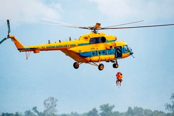 Quân đội huy động 7 máy bay, hơn 5.300 phương tiện ứng phó bão Wutip