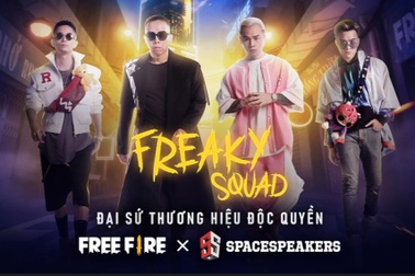 Free Fire hợp tác cùng bộ tứ Touliver, Binz, Rhymastic và SOOBIN