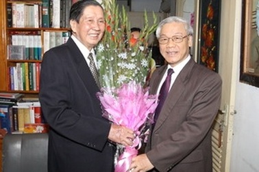 Tổng Bí thư thăm, chúc Tết các nhân sỹ, trí thức