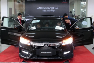 Honda giới thiệu mẫu sedan Accord mới tại Việt Nam