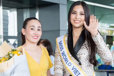 Mẹ Trần Tiểu Vy lo lắng trước ngày con gái lên đường thi Miss World