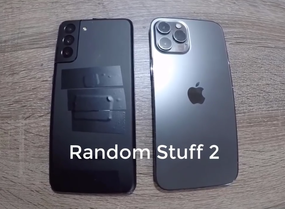 Chưa ra mắt, Galaxy S21+ đã bị lộ video so sánh với iPhone 12 Pro Max - 1 Chưa ra mắt, Galaxy S21+ đã bị lộ video so sánh với iPhone 12 Pro Max - 1