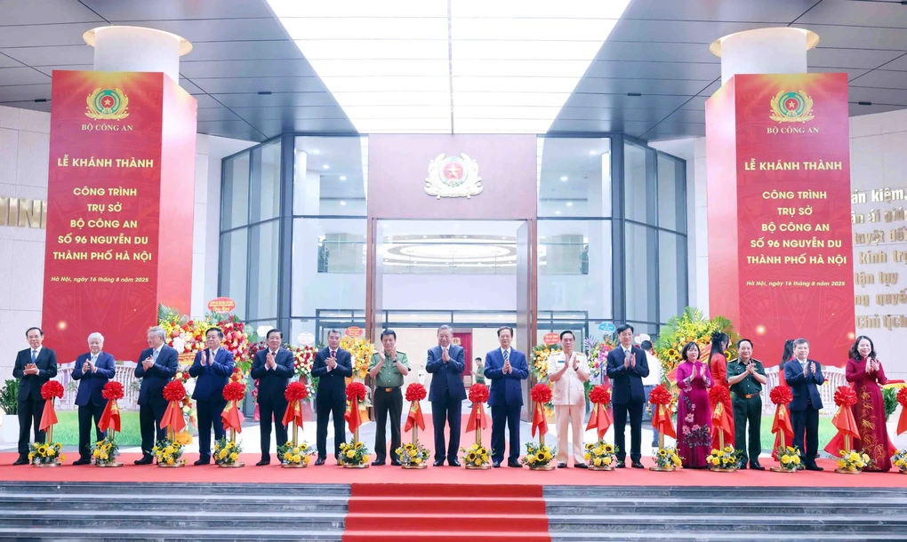 Khánh thành trụ sở Bộ Công an số 96 Nguyễn Du - 1 Khánh thành trụ sở Bộ Công an số 96 Nguyễn Du - 1