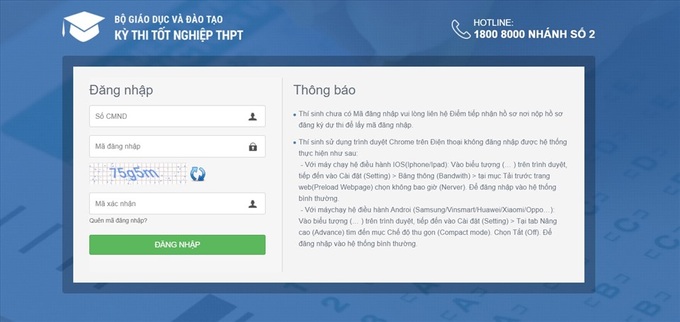 Hướng dẫn tra cứu điểm thi tốt nghiệp THPT năm 2021 - Ảnh 1.