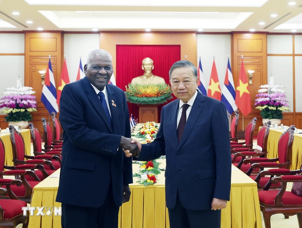 General Secretary To Lam: Vietnam will always stand side by side with Cuba - 1 Tổng Bí thư Tô Lâm: Việt Nam sẽ luôn sát cánh cùng Cuba - 1