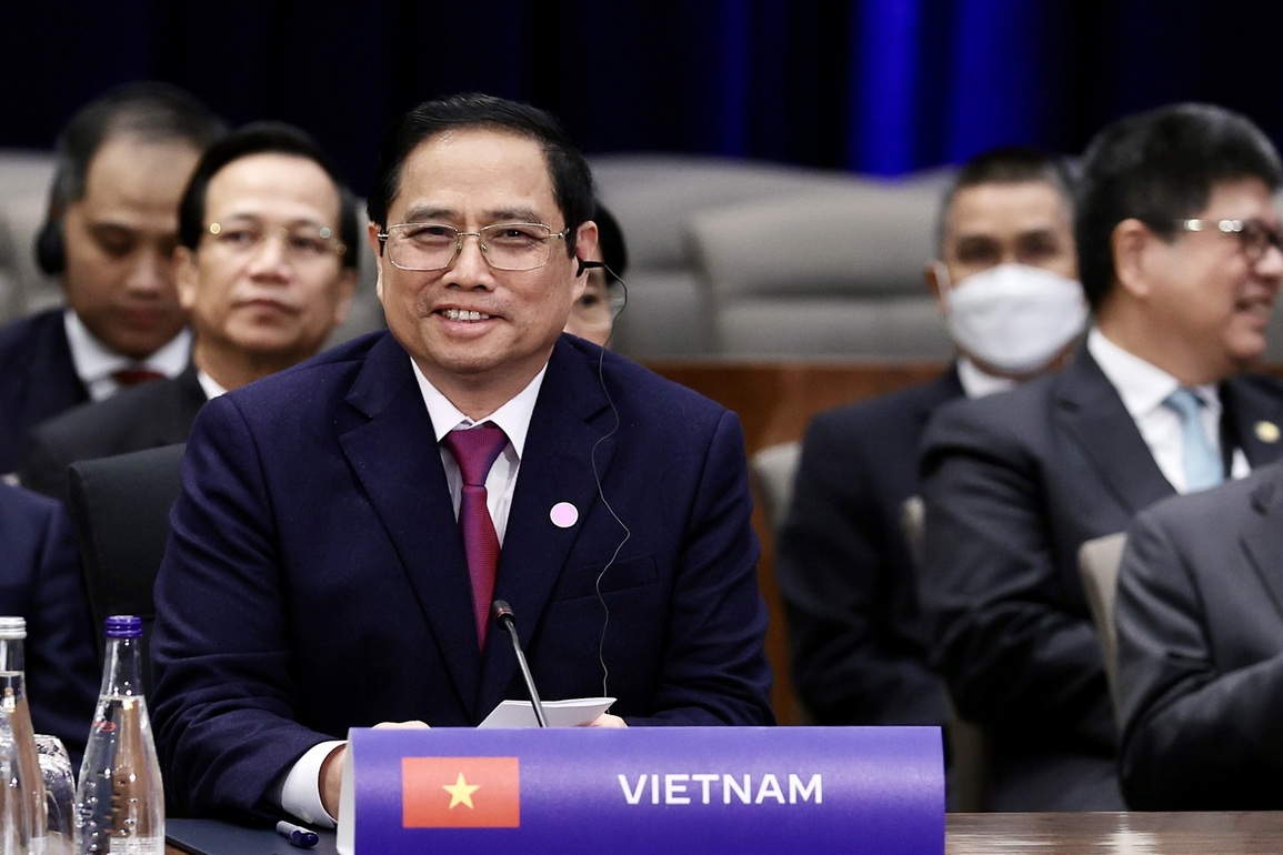 Thủ tướng Phạm Minh Chính mong muốn nước lớn tôn trọng luật pháp quốc tế - 1 Thủ tướng Phạm Minh Chính mong muốn nước lớn tôn trọng luật pháp quốc tế - 1