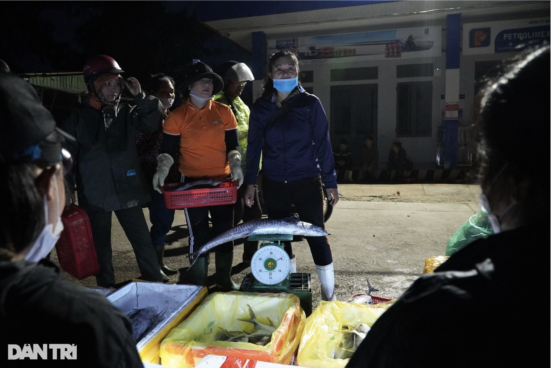 Cảnh buôn bán trước khi bão Nesat đổ bộ tại cảng cá lớn nhất Hà Tĩnh - 5 Cảnh buôn bán trước khi bão Nesat đổ bộ tại cảng cá lớn nhất Hà Tĩnh - 5