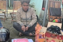 Nam thanh niên người Lào vận chuyển 18.000 viên ma túy vào Việt Nam