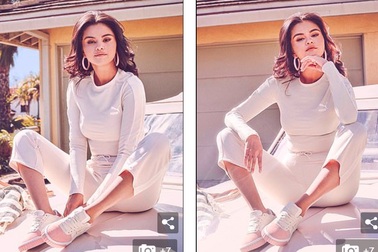 Selena Gomez trẻ đẹp trong ảnh quảng cáo