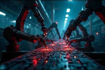 Các nhà máy không công nhân, không ánh đèn tại Trung Quốc