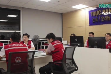 Đêm trắng trực bão Wipha tại Cục Quản lý đê điều và Phòng chống thiên tai