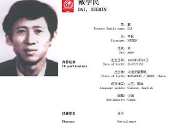 Dùng hộ chiếu giả về nước, quan tham Trung Quốc sa lưới