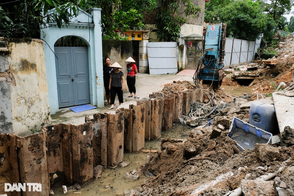 Công trường xây dựng, mở rộng cầu Như Nguyệt nối đôi bờ sông Cầu - 9 Công trường xây dựng, mở rộng cầu Như Nguyệt nối đôi bờ sông Cầu - 9