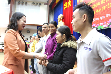 Phó Chủ tịch nước chúc Tết gia đình chính sách tại Quảng Nam