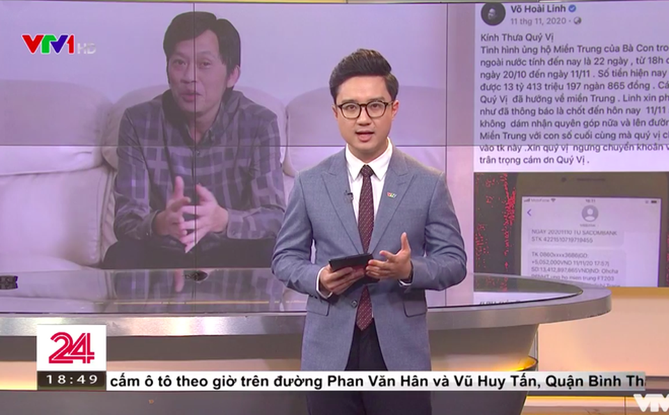 Vụ Hoài Linh ngâm 14 tỷ từ thiện lên sóng VTV - 1 Vụ Hoài Linh ngâm 14 tỷ từ thiện lên sóng VTV - 1