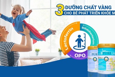 Chia sẻ bộ 3 dưỡng chất “Vàng” giúp trẻ phát triển toàn diện