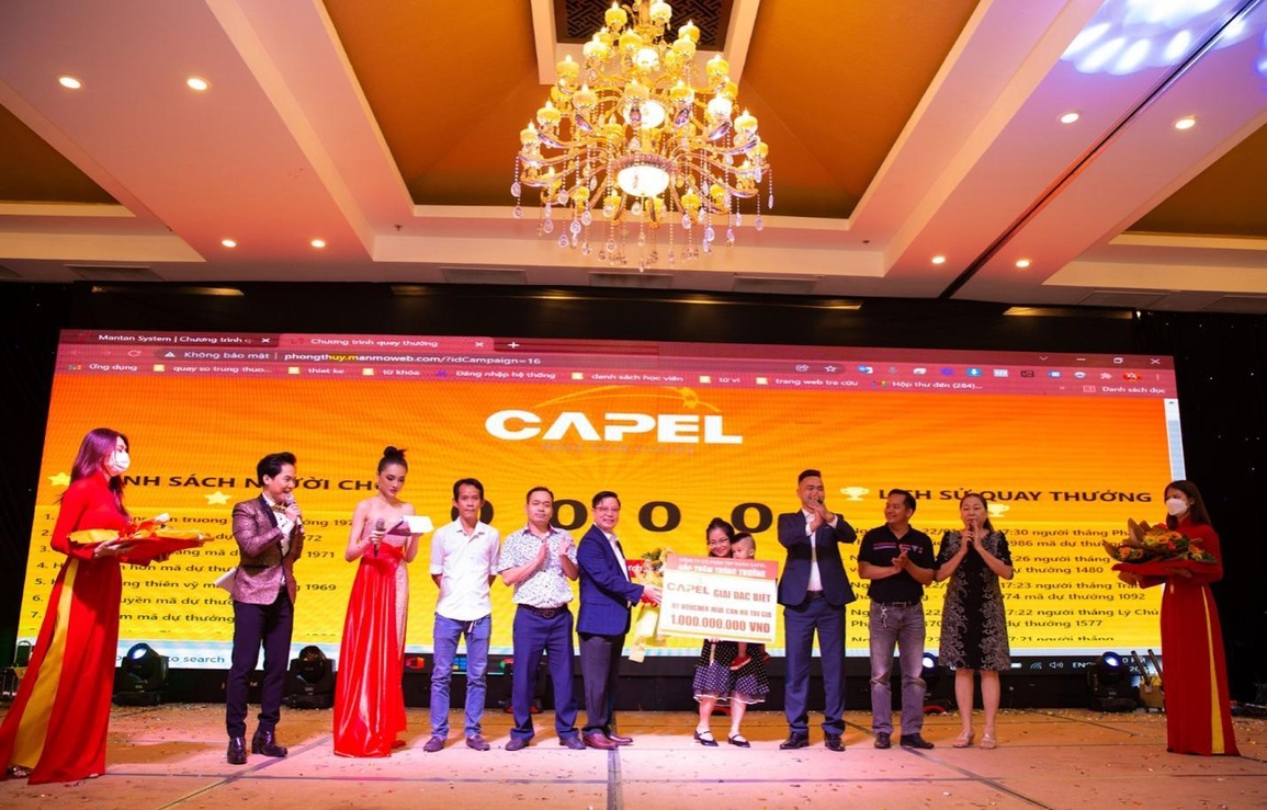 Capel dành hàng chục tỷ đồng tri ân nhân viên và khách hàng cuối năm - 5 Capel dành hàng chục tỷ đồng tri ân nhân viên và khách hàng cuối năm - 5