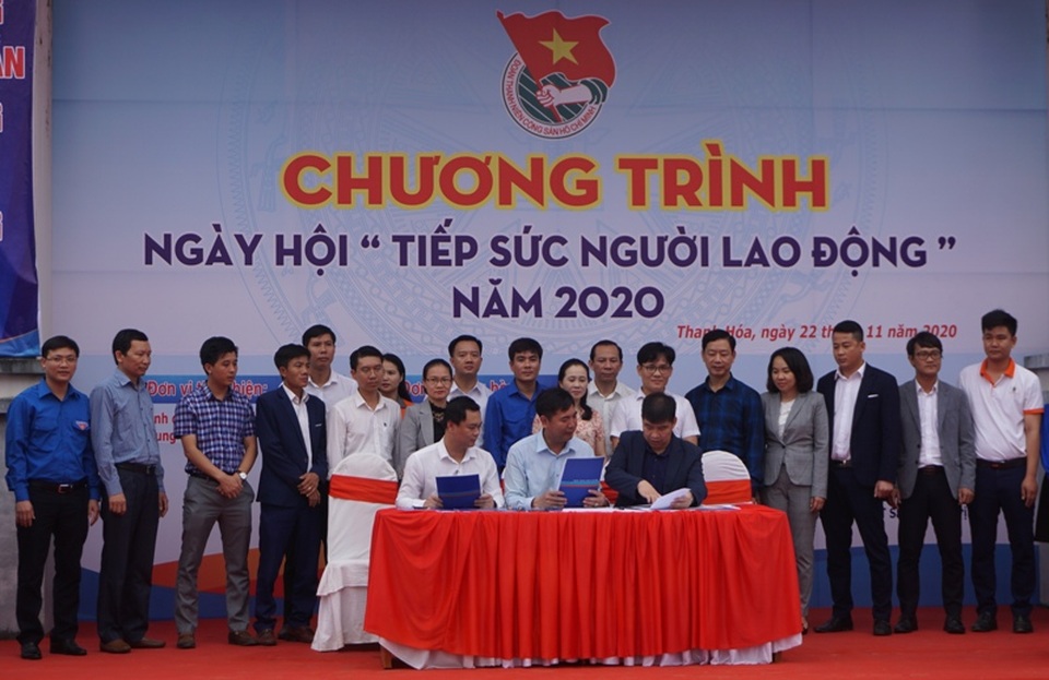 Hơn 1.000 bạn trẻ dự Ngày hội “Tiếp sức người lao động năm 2020” - 2 Hơn 1.000 bạn trẻ dự Ngày hội “Tiếp sức người lao động năm 2020” - 2