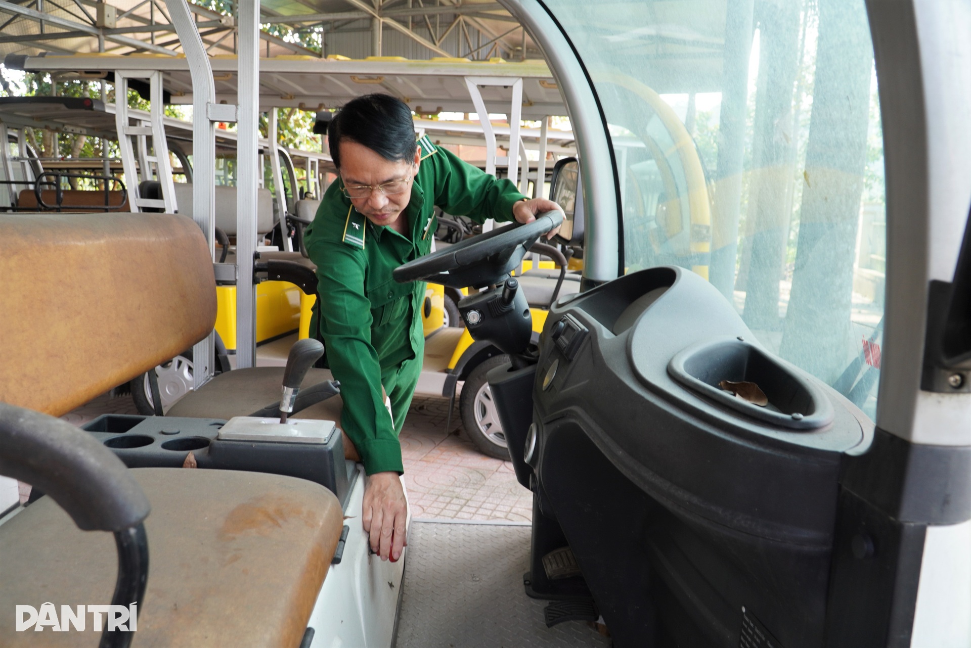 Dàn xe điện tiền tỷ nằm phủ bụi suốt 5 năm ở Khu di tích Ngã ba Đồng Lộc - 3